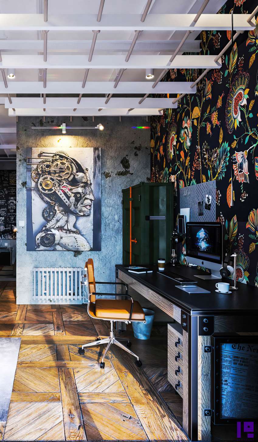 MỘT CĂN HỘ PHONG CÁCH RETRO XEN LẪN RUSTIC ĐẦY CẢM XÚC